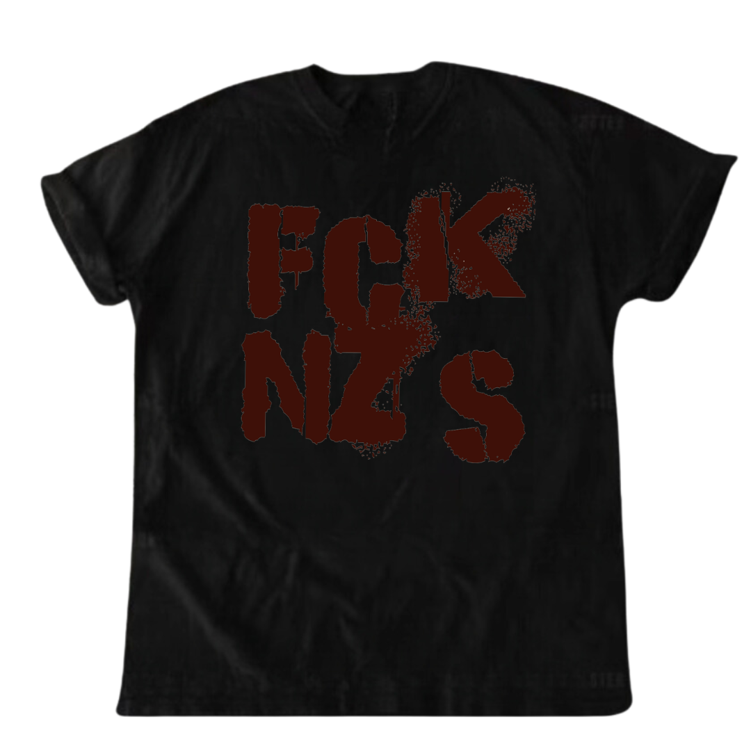 Bold Anti-Fascist Graphic T-Shirt - Statement Design for Justice and Equality