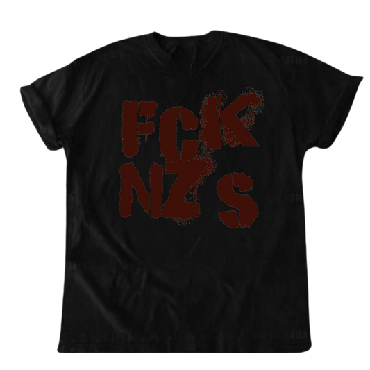 Bold Anti-Fascist Graphic T-Shirt - Statement Design for Justice and Equality