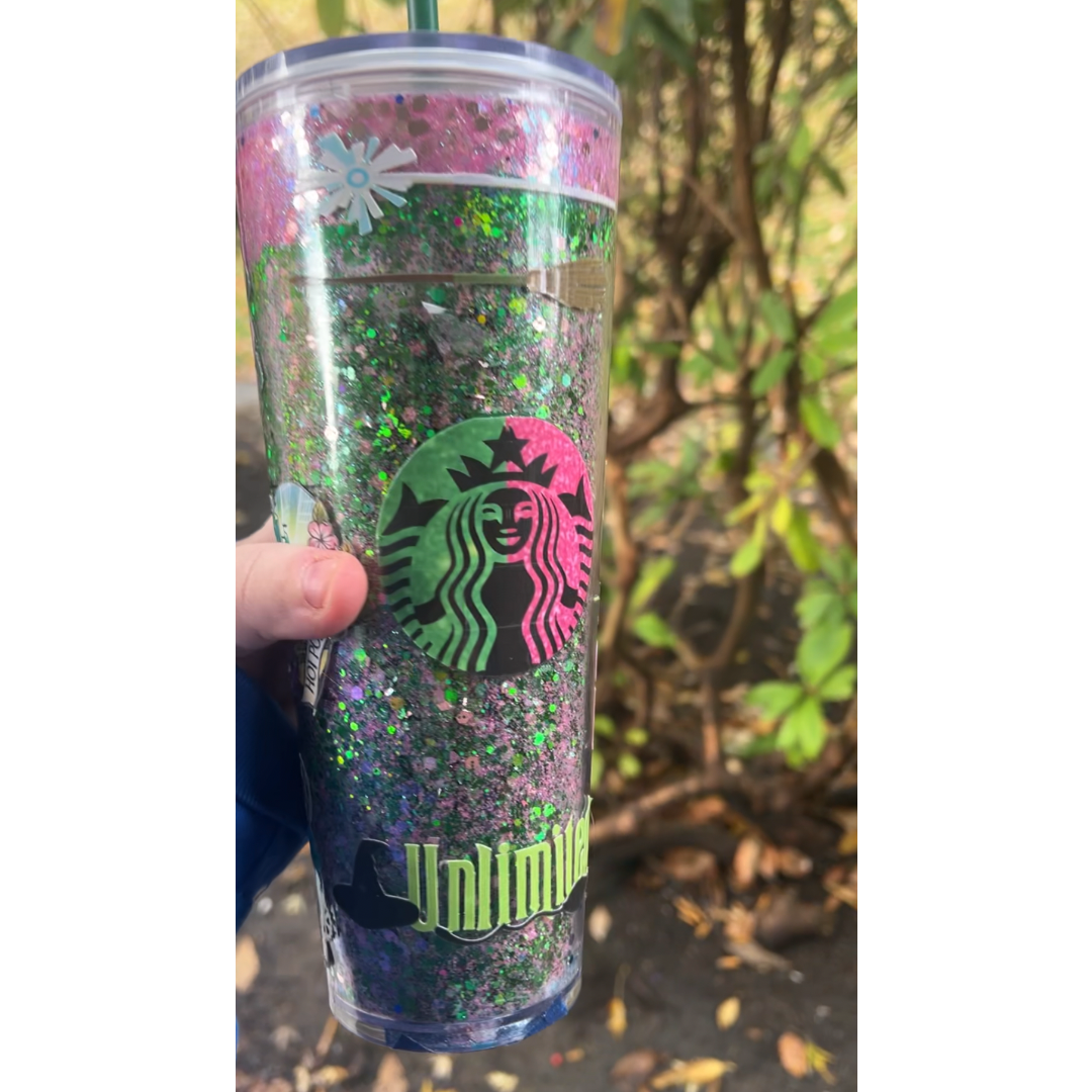 Wicked glitter Tumbler Inspired by Wicked movie