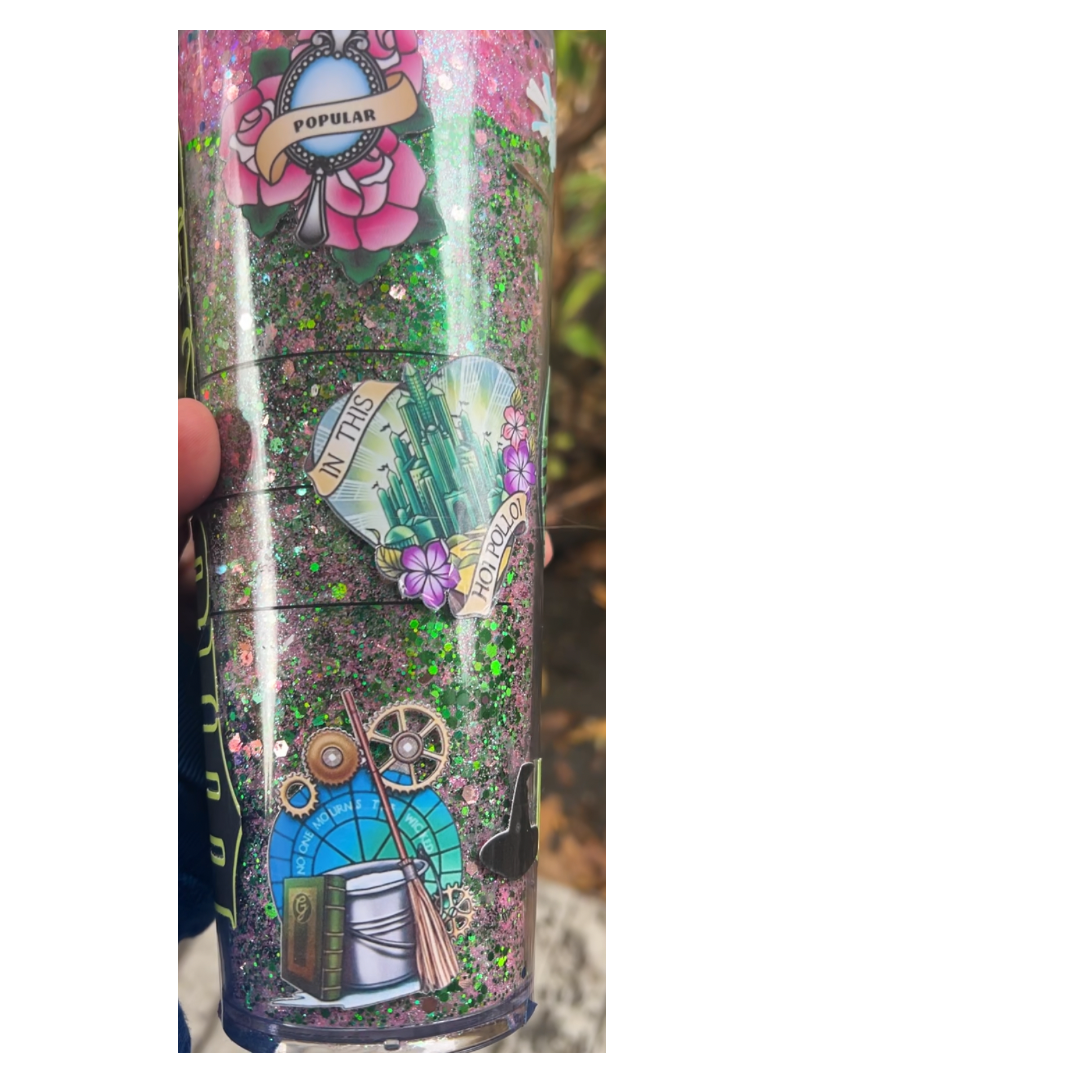 Wicked glitter Tumbler Inspired by Wicked movie