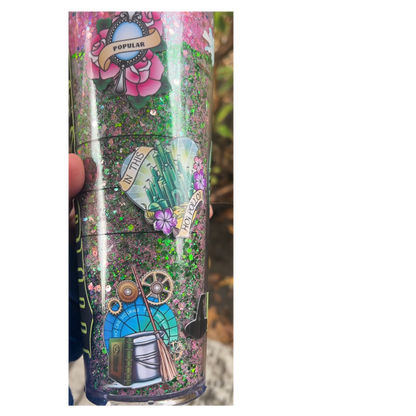 Wicked glitter Tumbler Inspired by Wicked movie