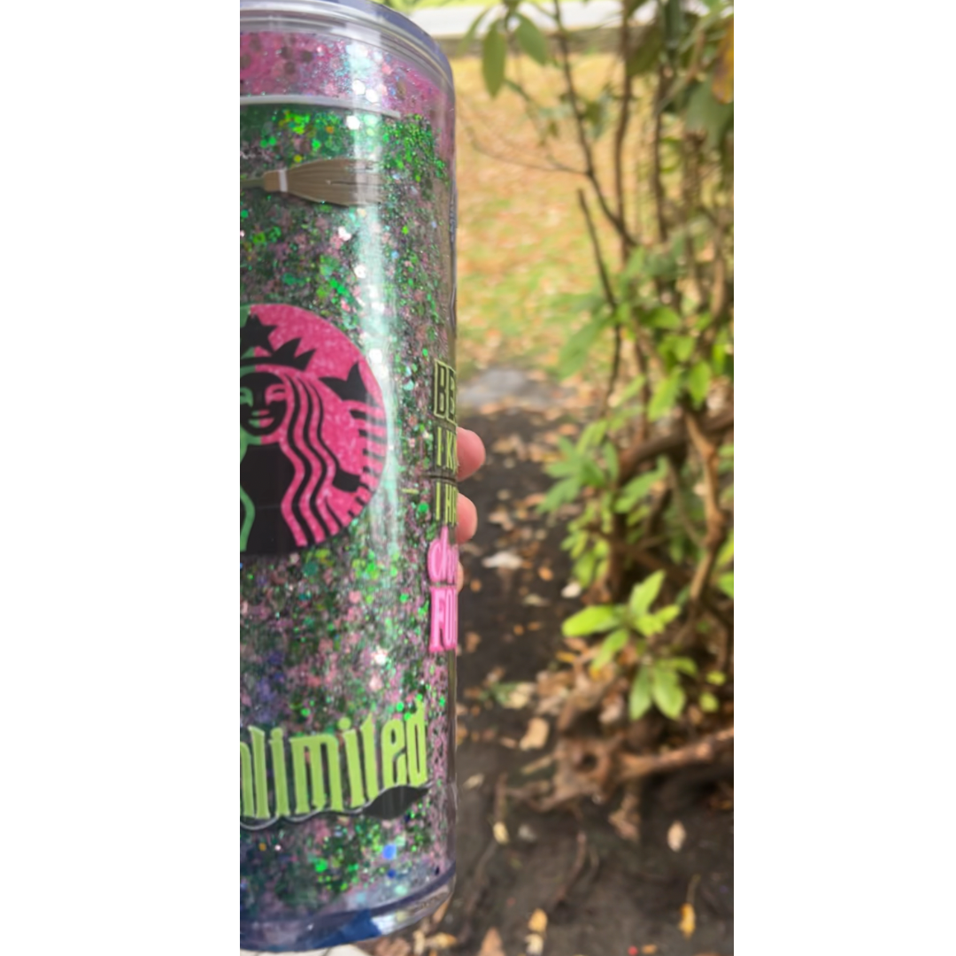 Wicked glitter Tumbler Inspired by Wicked movie