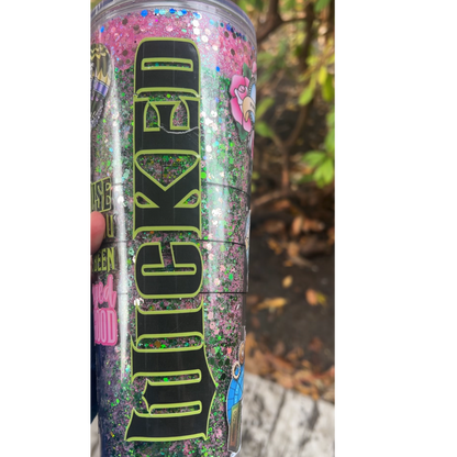 Wicked glitter Tumbler Inspired by Wicked movie