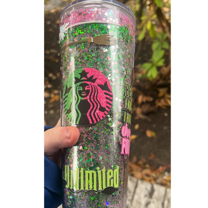 Wicked glitter Tumbler Inspired by Wicked movie
